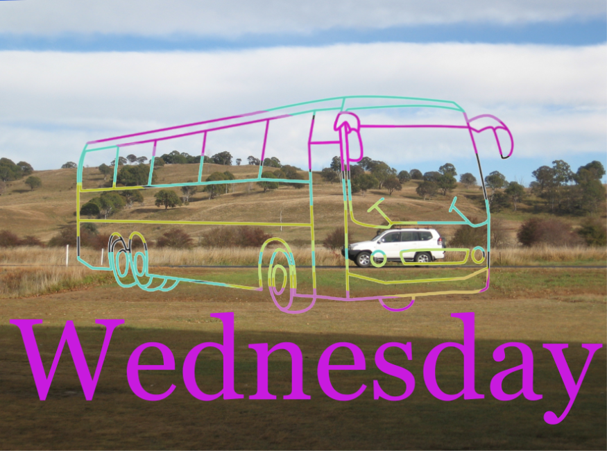 BUS ON WEDNESDAY