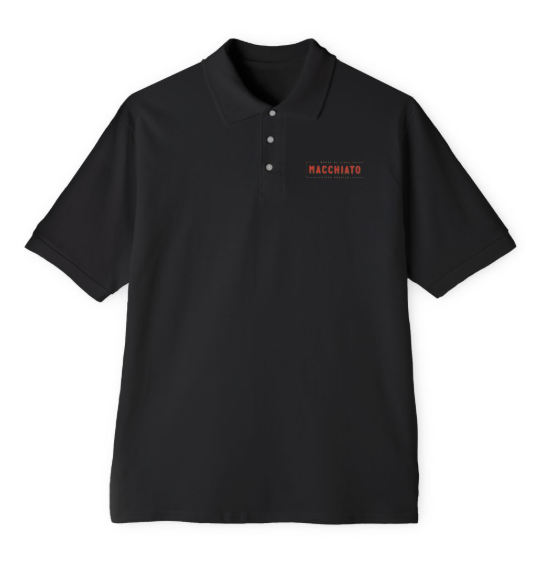 Black Collared T shirt