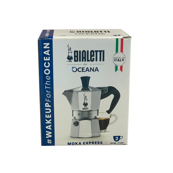 BIALETTI 2 CUP MOKA EXPRESS STOVE TOP COFFEE MAKER